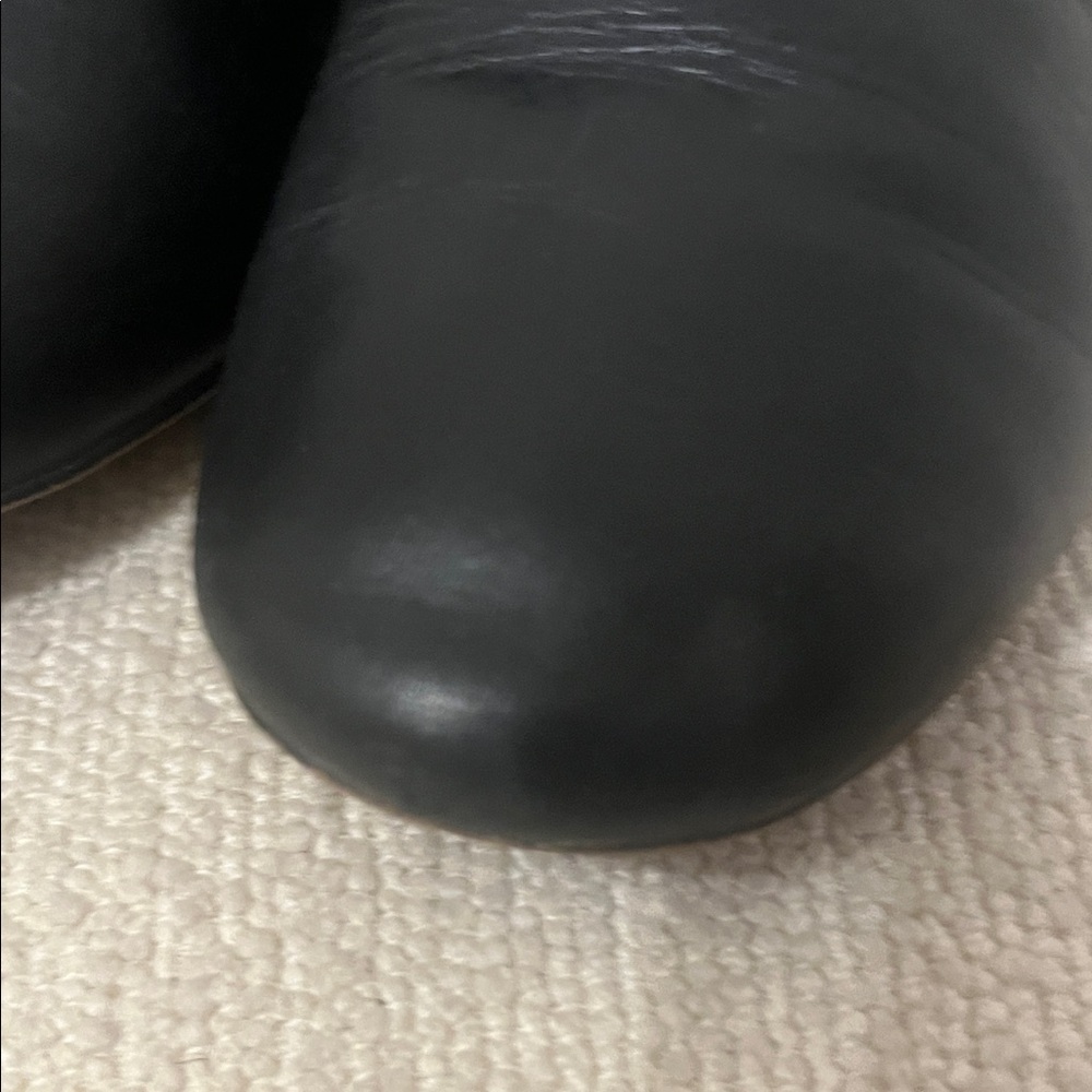 Cole Haan Black Leather Ankle Booties - Picture 8 of 16